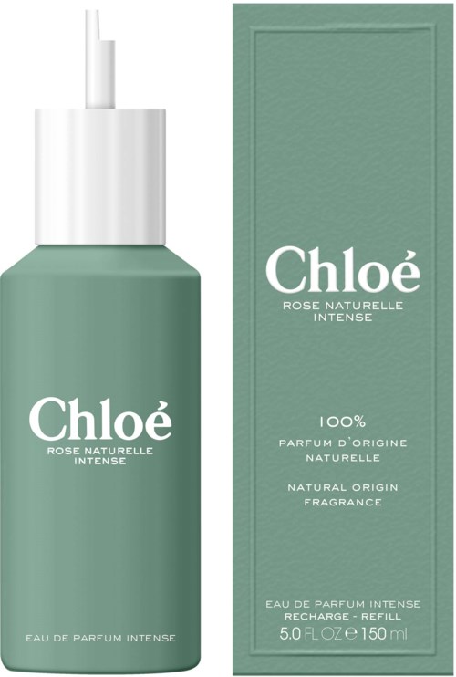 En parfyllåda i grönt, märkt Chloé Rose Naturelle Intense, 150 ml.