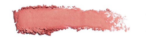 A swatch of pinkish-red powder being spread on white paper.