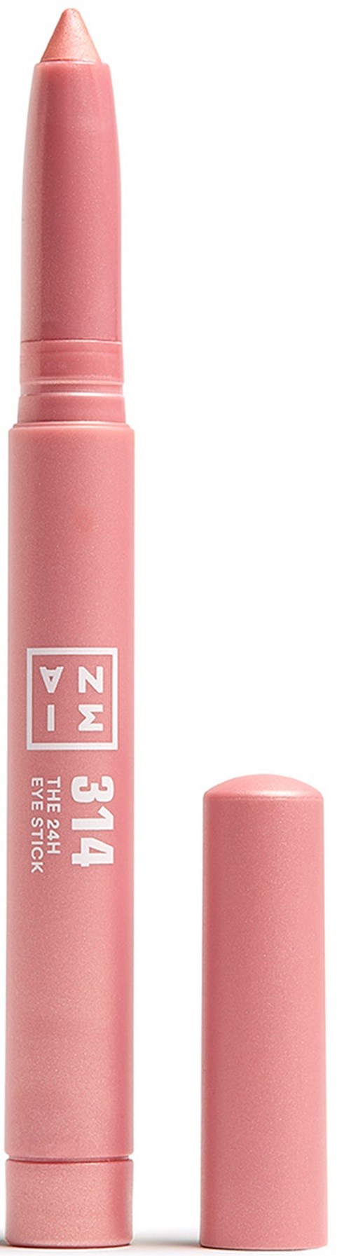 Pink marker with a cap, labeled 314, and a brush tip for coloring.