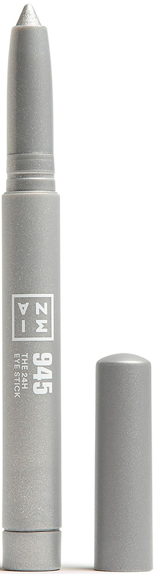 A gray marker pen with its cap off, showing the writing tip, labeled '945' and 'ZIG'.