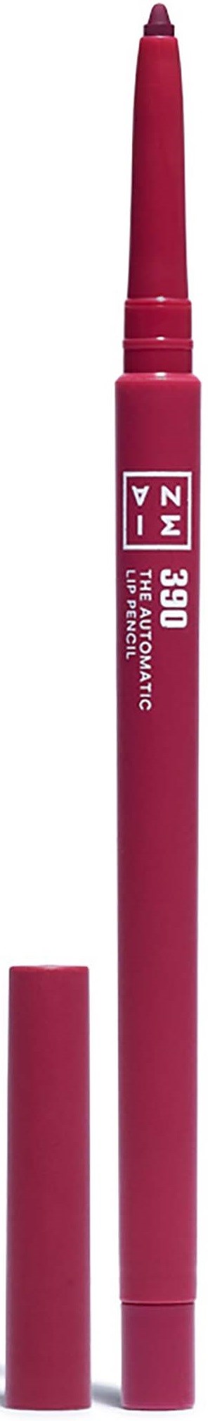 Pink eyeliner pencil with a cap, labeled "NYX" and "30" on the body.