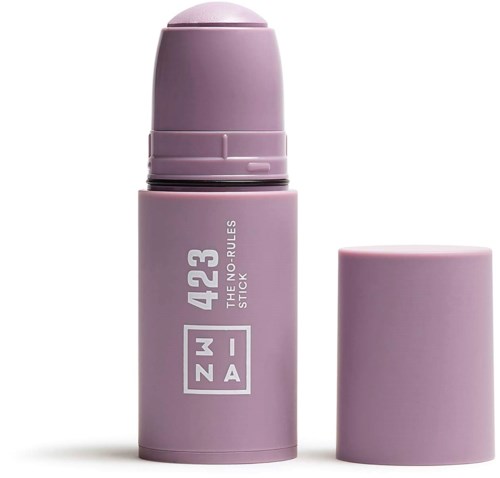 Pink roll-on deodorant with a cap removed, showing the container. Simple design, minimal text, and logo on the front.