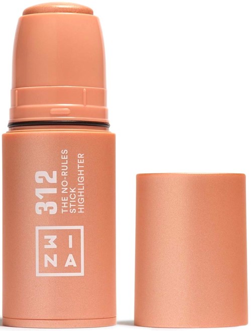 A peach-colored highlighter with a removable cap, labeled "31 Z. M. 2," standing upright.