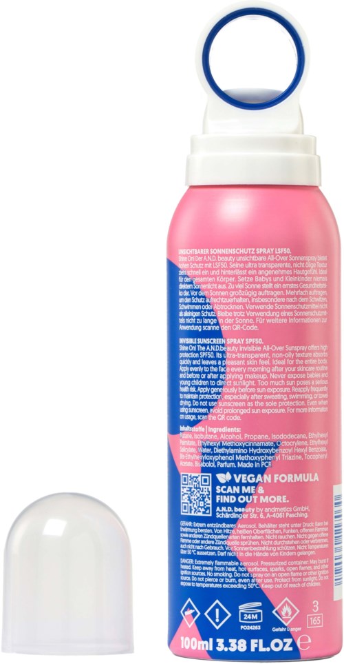 A.N.D.beauty Clear Sun Spray 100 ml