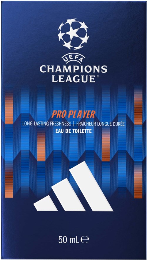 Adidas UEFA Champions League Pro Player Eau de Toilette 50 ml