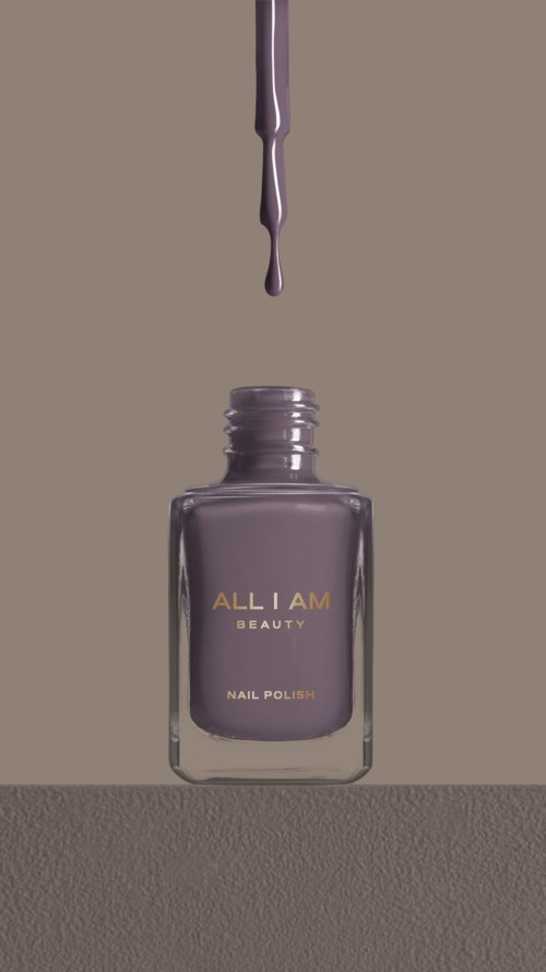 ALL I AM BEAUTY Nail Polish Dusty Violet