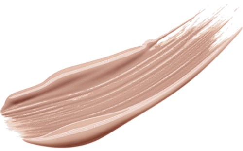 Eine beige Creme, glatt aufgetragen, sieht aus wie Foundation oder Abdeckcreme.