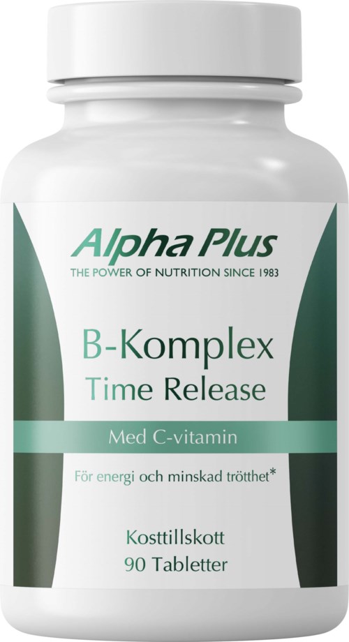 Alpha Plus B-Komplex Time Release 90 Tabs