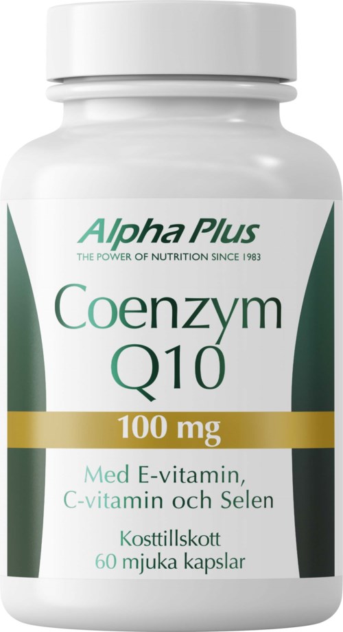 Alpha Plus Coenzym Q10 100 mg 60 Soft Caps