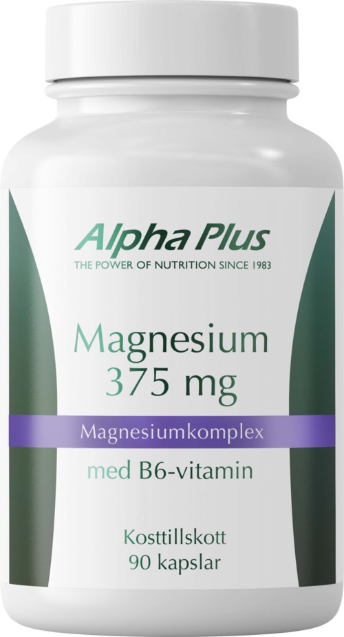 Alpha Plus Magnesium 375 mg 90 Caps