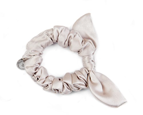 Amelie Soie Secrets de beauté Premium Collection  Silk Bow Light Grey