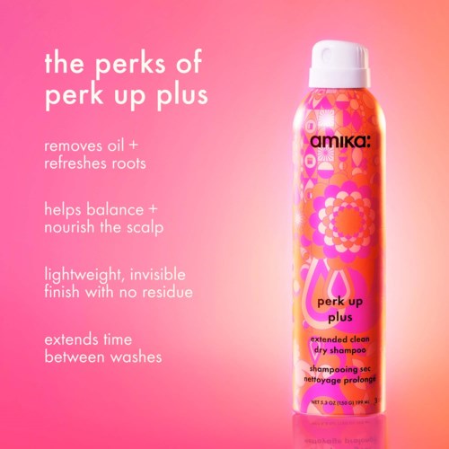 Amika Perk Up Plus Extended Clean Dry Shampoo 208 ml