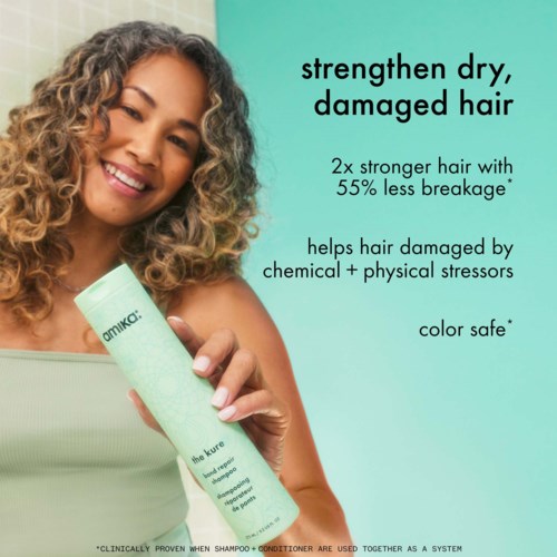 Amika The Kure Bond Repair Shampoo 275 ml