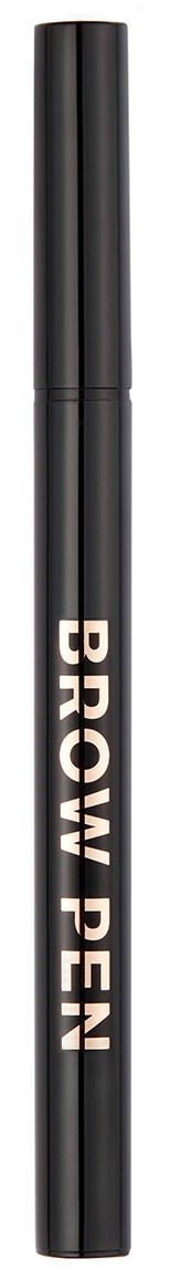 En svart penna med fet vit text som säger 'BROW PEN'.