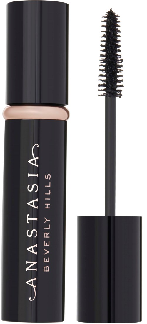 A black tube of mascara with a brush, labeled 'Anastasia Beverly Hills' on the side.
