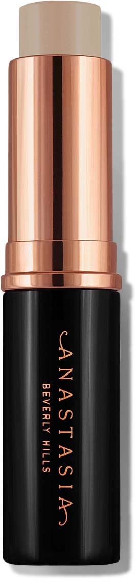 Ein eleganter schwarz-roségoldener Lippenstift mit dem Namen 'Anastasia Beverly Hills'.