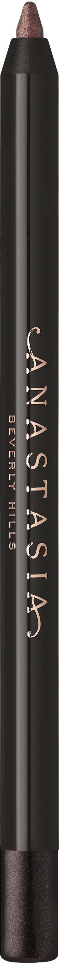 Lip pencil in a black casing with a tapered tip, branded with Anastasia. Perfect for defining lips.