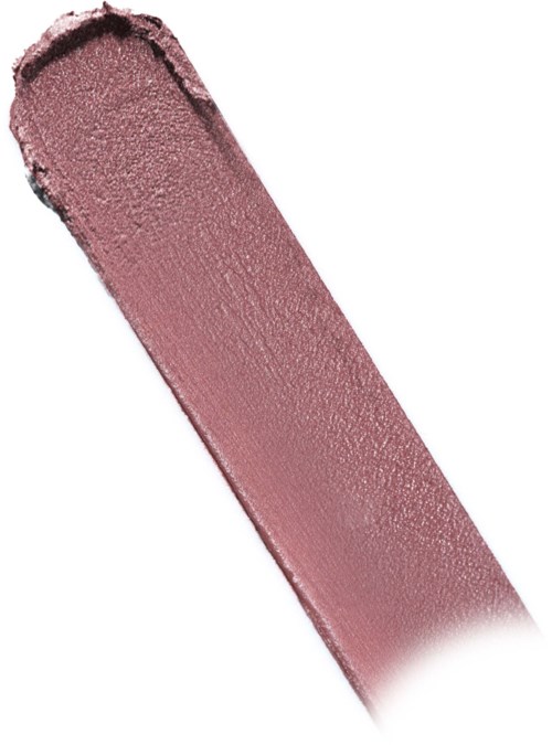 Ein rosa Make-up-Fleck mit glatter, glänzender Oberfläche und runder Kante.
