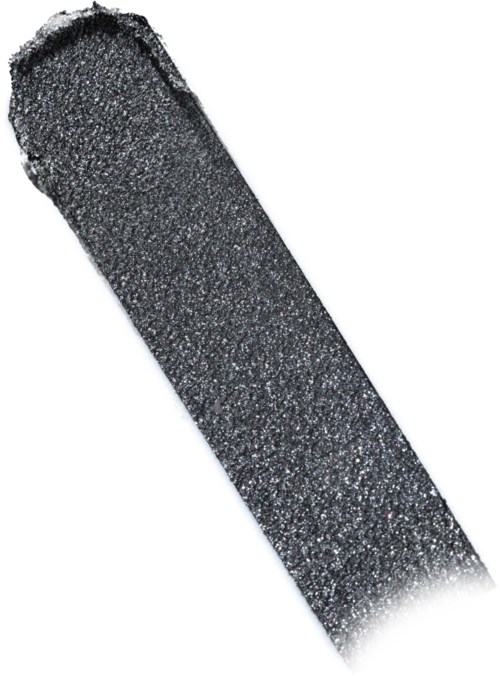 Ein schwarzes, grobes, rechteckiges Objekt mit abgerundetem Oberteil. Es sieht aus wie ein Stück strukturiertes Material oder Schaumstoffstreifen.