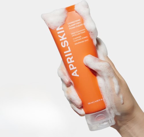 APRILSKIN Carrotene Clarifying Foam Cleanser 120 ml