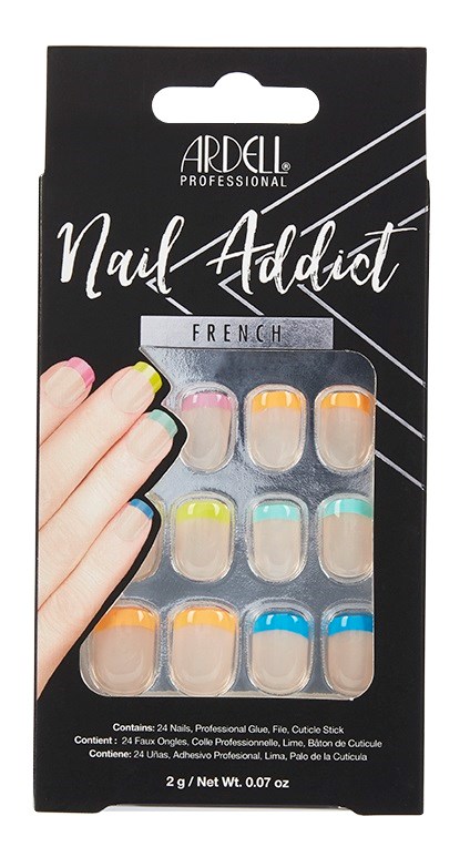 Ardell Nail Addict French Rainbow