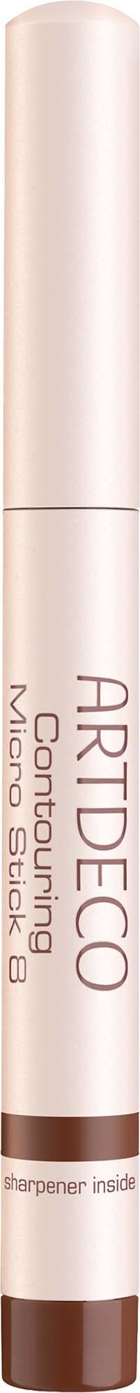 En beige och brun återfällbar makeuppenna märkt ARTDECO Contouring MyMilano Stick med inbyggd skärpe.