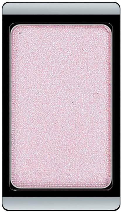 Ein Smartphone mit pinkem, glitzerndem Bildschirm, schwarzem Rahmen und abgerundeten Ecken.