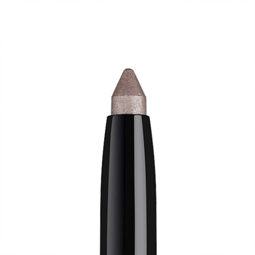 A black makeup pencil with a beige tip, likely for eye or eyebrow use.