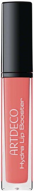 Ein pinkfarbener Artdeco Hydra Lip Lip Booster mit schwarzem Deckel.