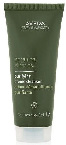 Aveda Botanical Kinetics reinigende Creme-Reiniger in grüner Tube, für die Hautreinigung mit natürlichen Inhaltsstoffen.