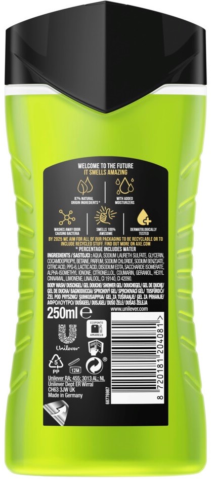 Axe Epic Fresh Boost Shower Gel 250 ml