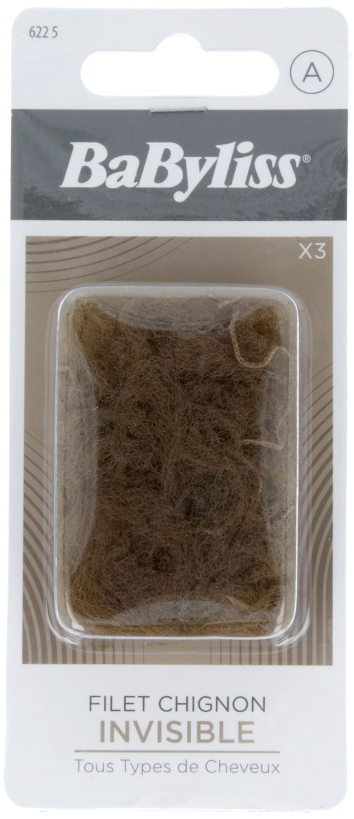 Een pakket met drie onzichtbare haarverwijderingssponsen van BabyBliess, geschikt voor alle haartypes, in bruin.