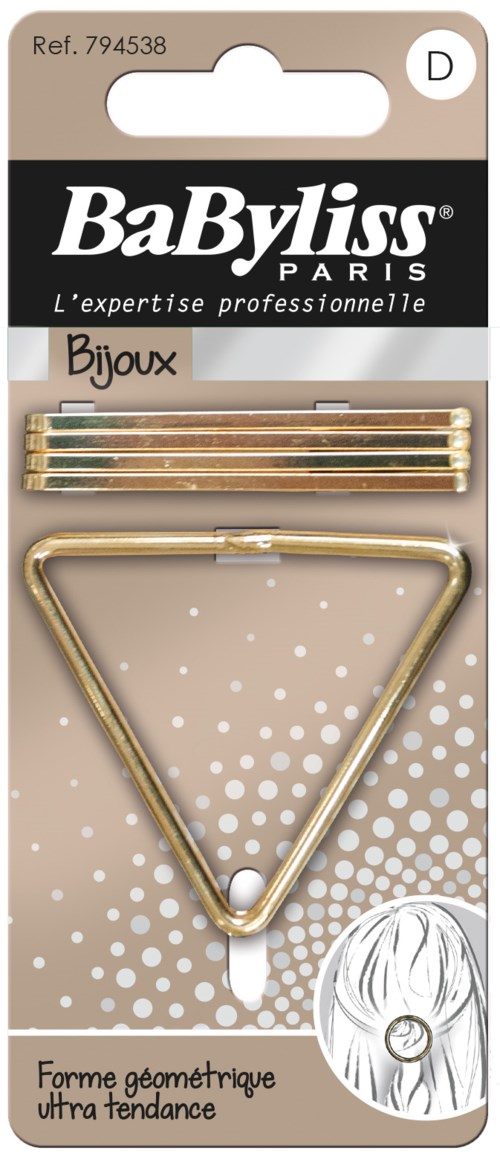 BaByliss Paris Accessories Bijoux Klämma Rund/Triangel
