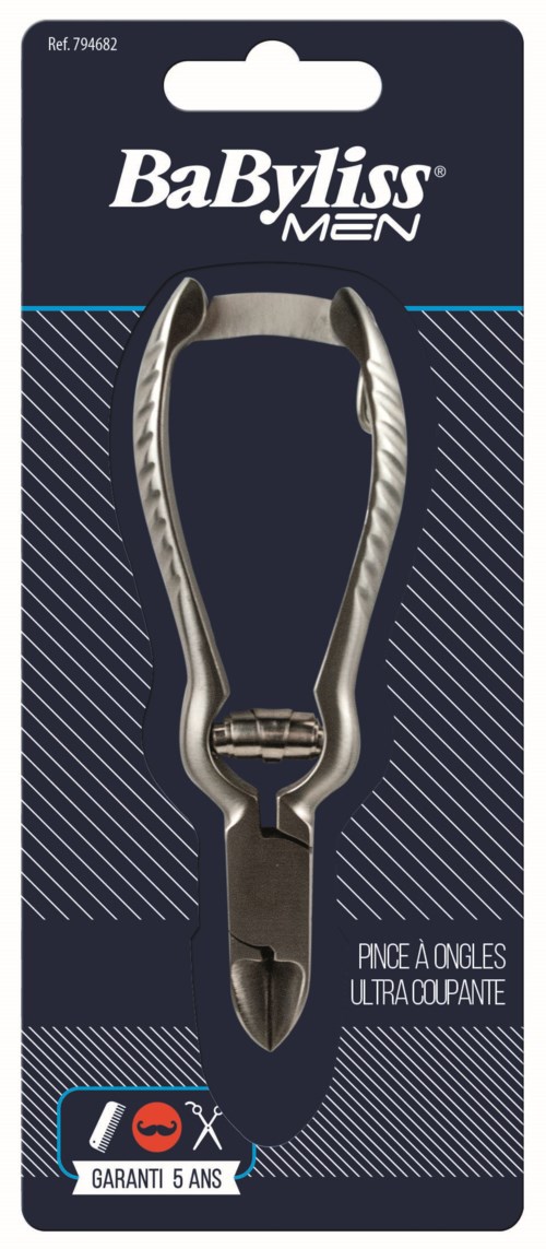 Een metalen gereedschap met een rubberen grip, ontworpen voor het uittrekken van spijkers.
