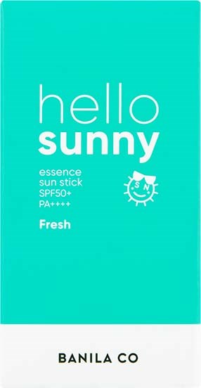 Fel turquoise verpakkingen met witte tekst, vermeldt zonnebrand met SPF50+ en PA++++, en een zon en wolk logo.