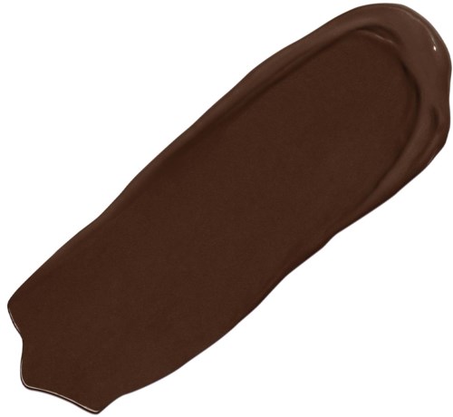Sula sulatettua suklaata, sileä pinta ja pyöreät reunat.
