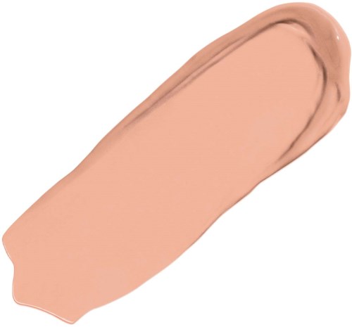 Beige-meikkipohjan näyte valkoisella taustalla.