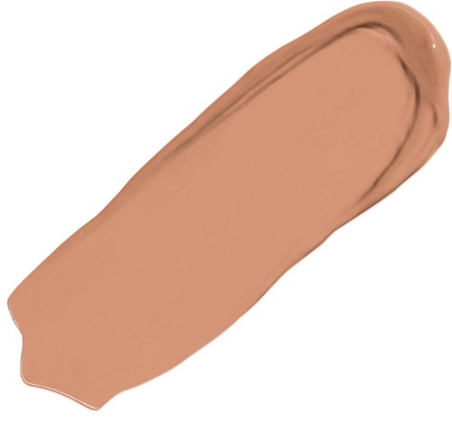 Beige meikkituote näytte tai jälki.