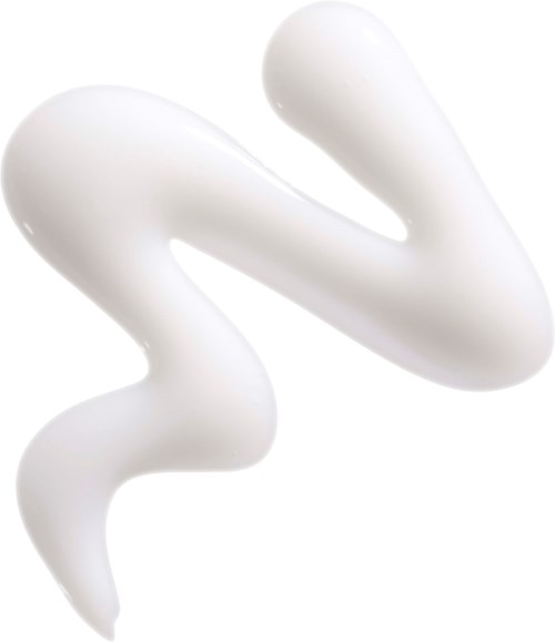 A white, curvy, abstract object with two large, rounded parts connected by a thinner middle section.