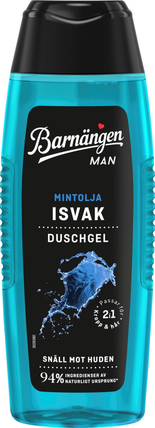 Barnängen MAN Duschgel Mintolja Isvak  250 ml