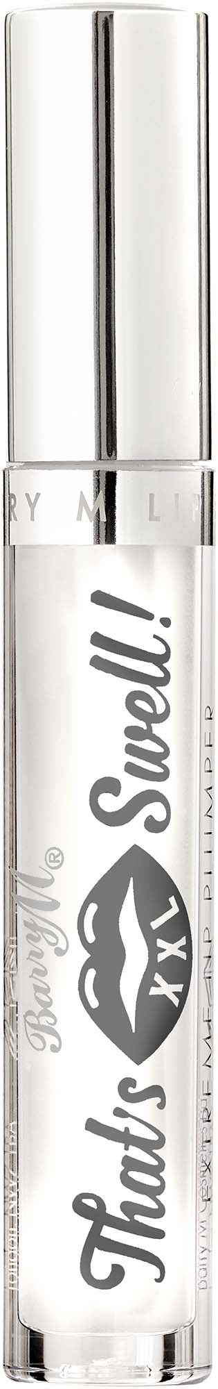 A clear spray bottle with silver cap, labeled "That's a Swer!" and "Big".