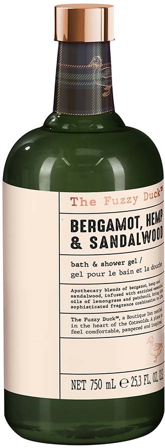 Baylis & Harding The Fuzzy Duck Bergamot, Hemp & Sandalwood Men's Luxury Bath & Shower Gel 750 ml