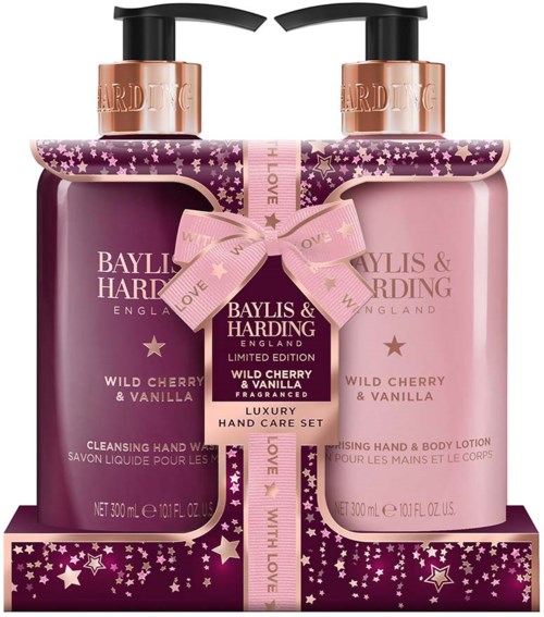Baylis & Harding Wild Cherry & Vanilla Luxury Hand Care Gift Set