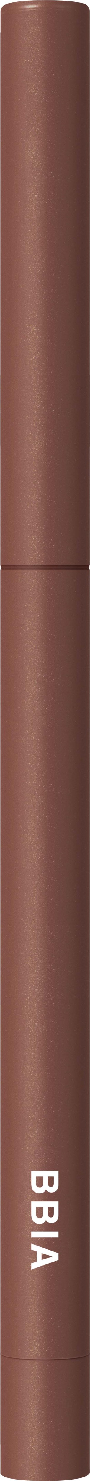 Ein brauner Eyeliner-Stift mit Kappe, beschriftet 'BIBA'.