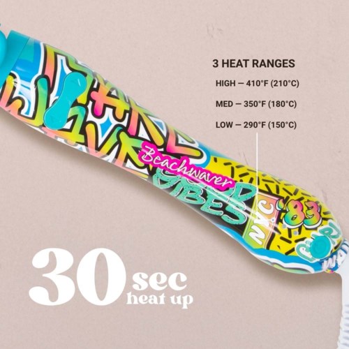 Beachwaver B1 Neon Graffiti - 1 Inch Curling Iron