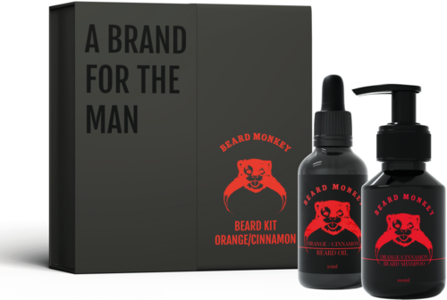 Beard Monkey Orange & Cinnamon Gift Set