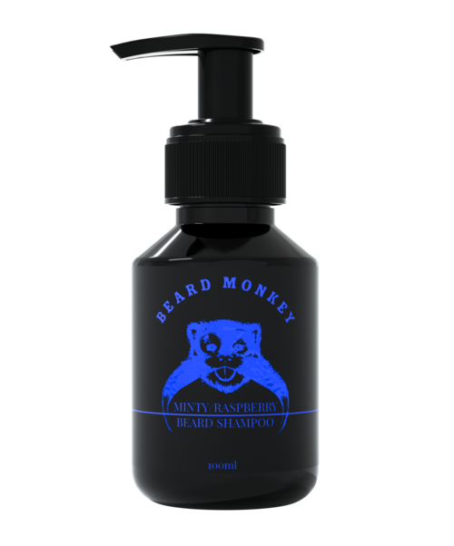Beard Monkey Minty & Raspberry Beard shampoo 100 ml