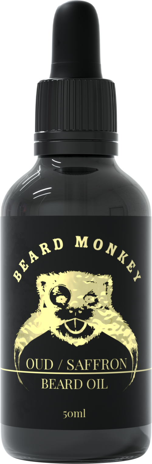 Beard Monkey Monkey Oud / Saffron -Beard oil  50 ml