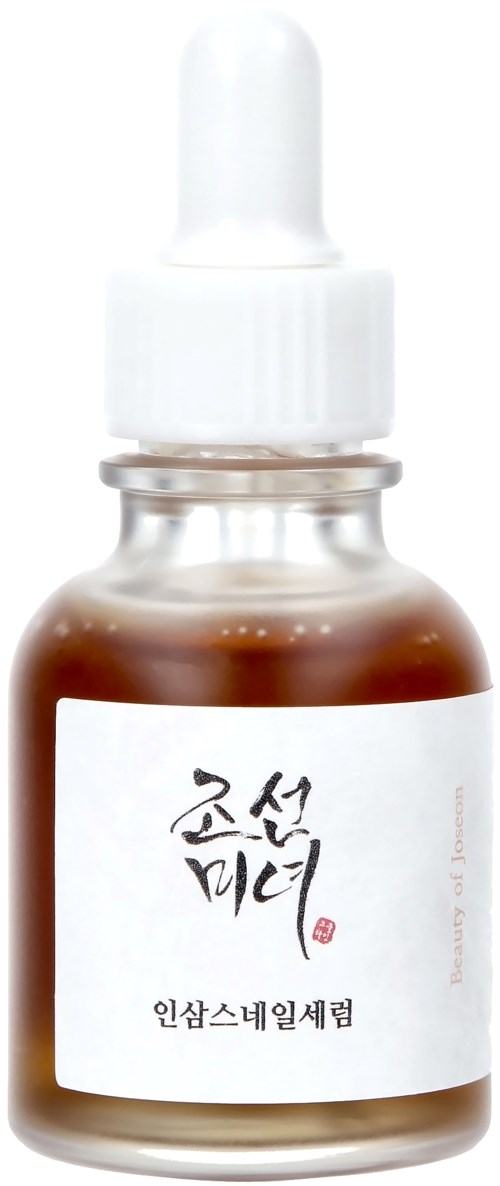 Small brown bottle with a dropper cap and Korean text label. Likely a skincare or cosmetic product.