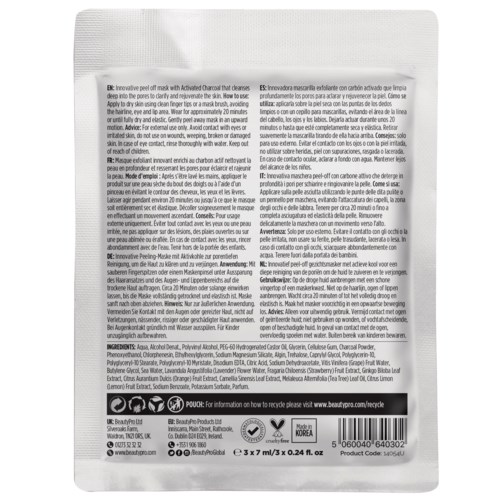 Beauty PRO Black Peel Charcoal Mask